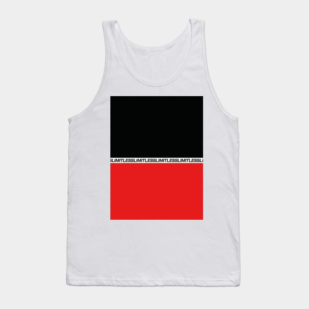 LIMITLESS, RED AND BLACK - NCT 127 Tank Top by Duckieshop